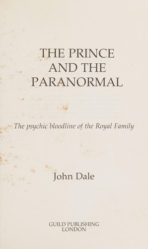 Cover for The prince and the paranormal
