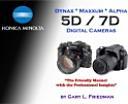 Cover for Konica Minolta Dynax / Maxxum / Alpha 5D / 7D Digital Cameras