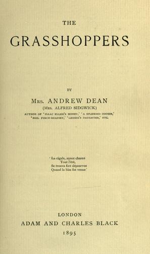 Cover for The grasshoppers