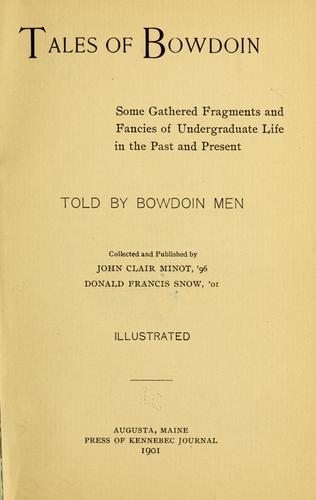 Cover for Tales of Bowdoin