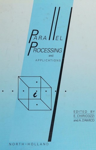 Cover for Parallel processing and applications
