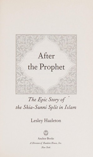 Cover for After the Prophet