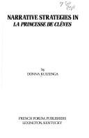 Cover for Narrative strategies in La princesse de Clèves