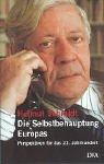 Cover for Die Selbstbehauptung Europas