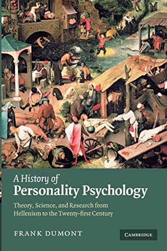 Cover for History of Personality Psychology