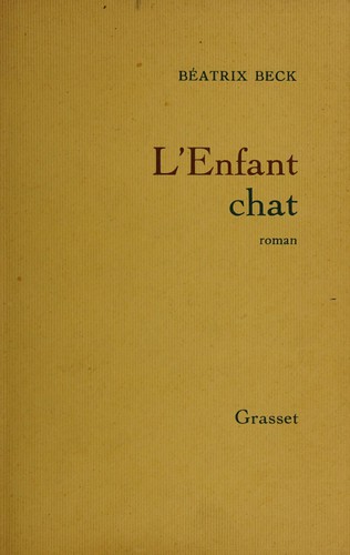 Cover for L' enfant chat