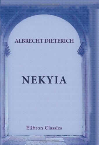 Cover for Nekyia