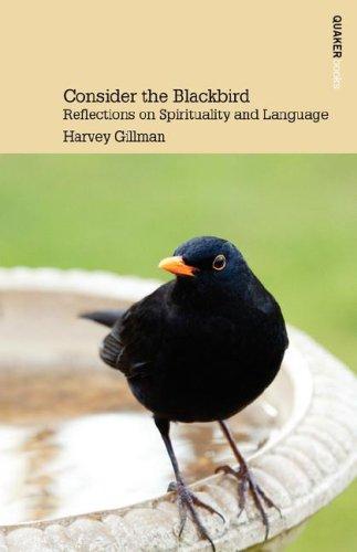 Cover for Consider the Blackbird