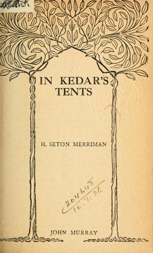 Cover for In Kedar's tents