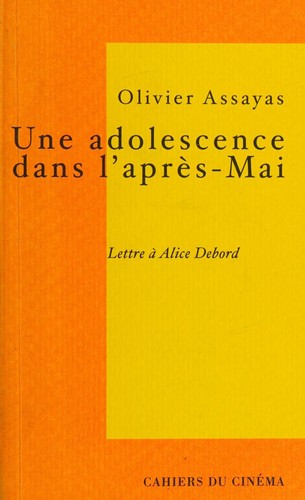 Cover for Une adolescence dans l'après-mai