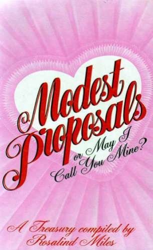 Cover for Modest proposals