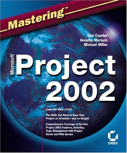 Cover for Mastering Microsoft Project 2002