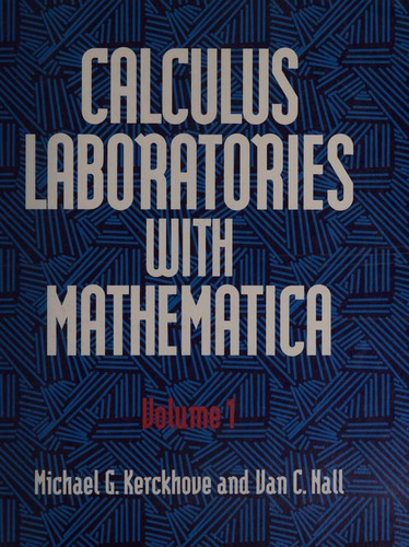 Cover for Calculus laboratories with Mathematica