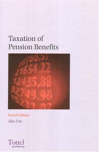 Cover for Taxation of Pension Benefits