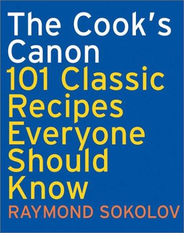 Cover for The Cook's Canon