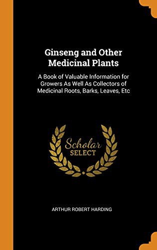 Cover for Ginseng and Other Medicinal Plants