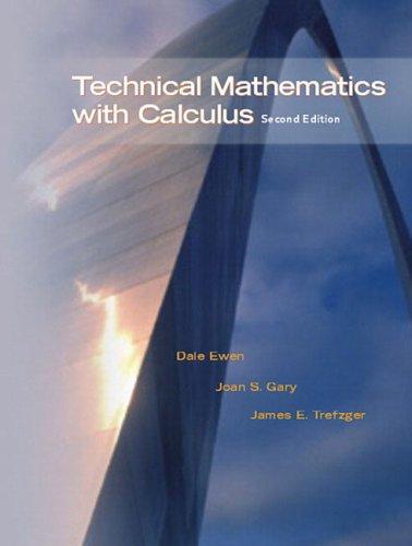 Cover for Technical Mathematics with Calculus (2nd Edition)