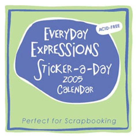Cover for Everyday Expressions Sticker-a-Day