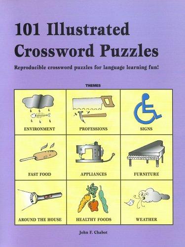 Cover for 101 Illustrated Crossword Puzzles