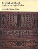 Cover for To speak with cloth