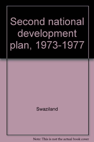Cover for Second national development plan, 1973-1977