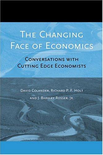Cover for The Changing Face of Economics