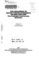 Cover for The influence of United States economics on New Zealand