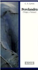 Cover for Perelandra (Viaje a Venus) (Creacion Literaria)