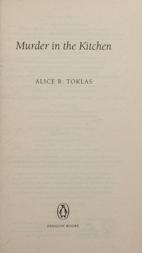 Cover for Murder in the kitchen