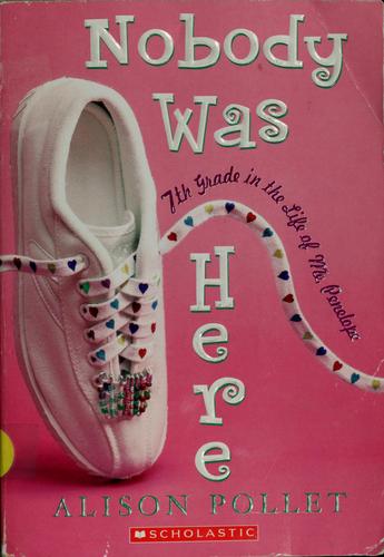 Cover for Nobody was here