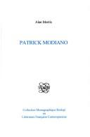 Cover for Patrick Modiano.