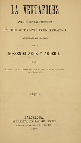Cover for La ventafochs
