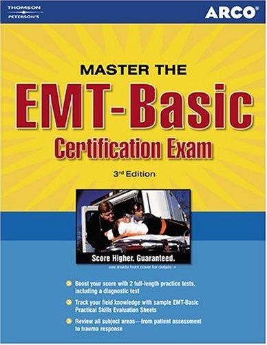 Cover for Master the EMT - Basic Exam, 2/e (Emt Basic Certification Exam)