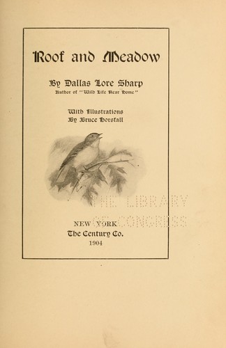 Cover for Roof and meadow