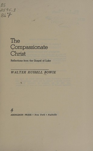 Cover for The compassionate Christ