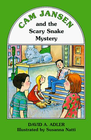 Cover for Cam Jansen and the scary snake mystery