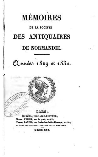 Cover for Mémoires