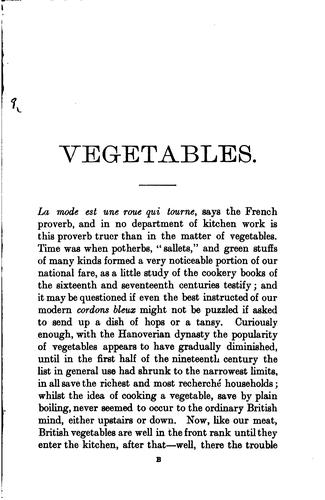 Cover for Vegetables