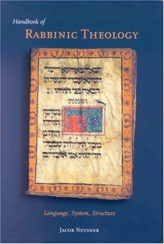 Cover for Handbook of Rabbinic Theology