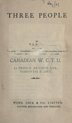 Cover for Three people