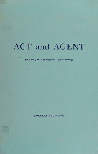 Cover for Act and agent