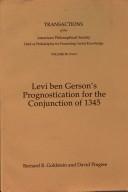 Cover for Levi Ben Gerson's prognostication for the conjunction of 1345