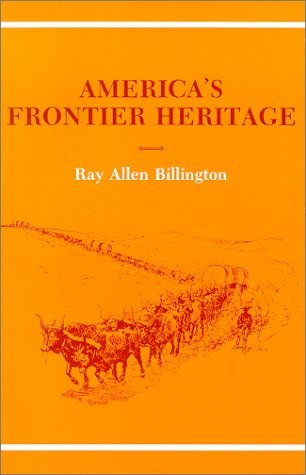 Cover for America's frontier heritage