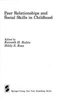 Cover for Peer relationships and social skills in childhood