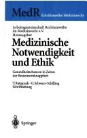 Cover for Medizinische Notwendigkeit und Ethik