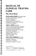 Cover for Manual of clinical trauma care