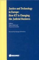 Cover for Justice and technology in Europe
