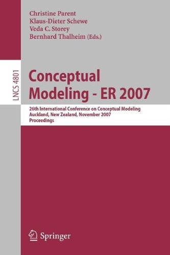 Cover for Conceptual Modeling - Er 2007