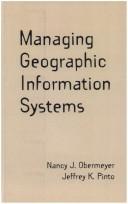 Cover for Managing geographic information systems