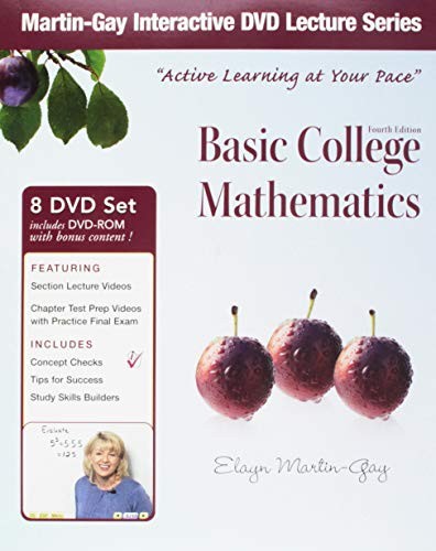 Cover for Interactive DVD Lecture Series for Basic College Mathematics